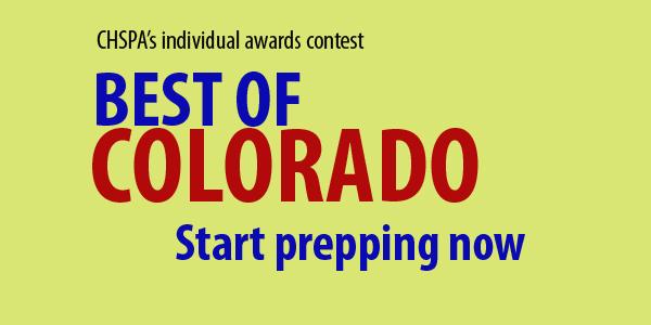 Start prepping your Best of Colorado entries