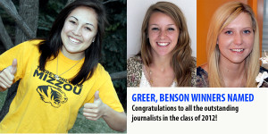 Scholarship winners announced