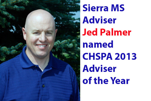 Palmer named CHSPA Adviser of Year