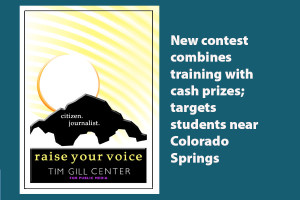 New citizen journalism contest announced