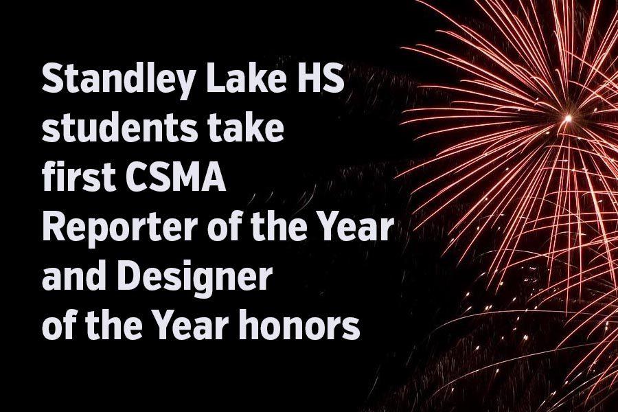 Standley Lake journalists sweep Reporter and Designer awards