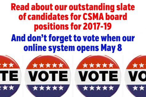 Meet the candidates for CSMA leadership positions