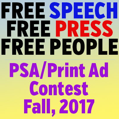 Support the Five Freedoms with our fall First Amendment Contest