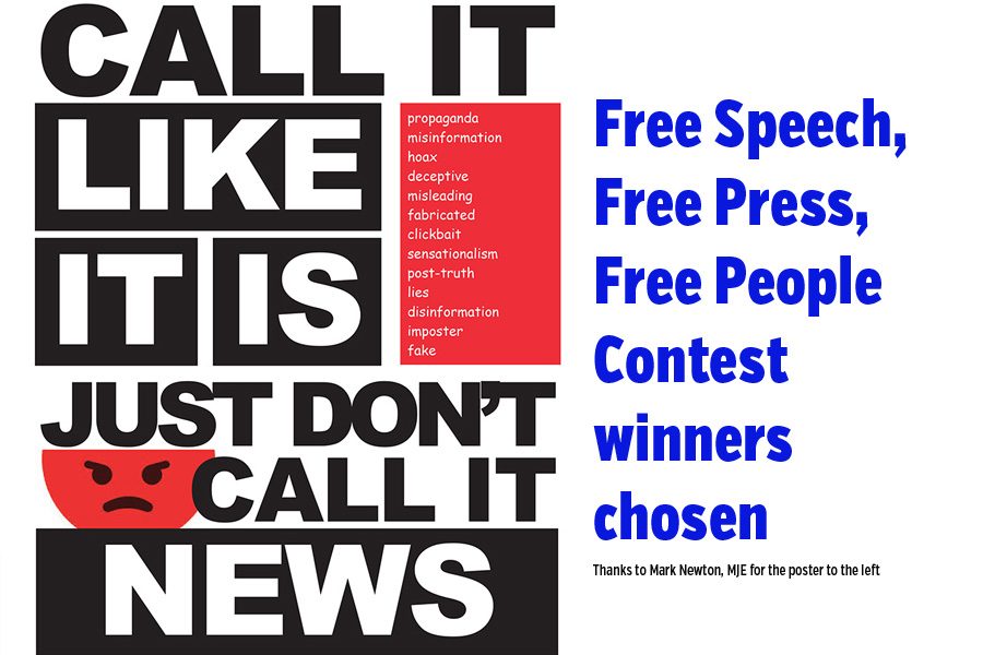 Free Speech, Free Press, Free People fall contest winners announced